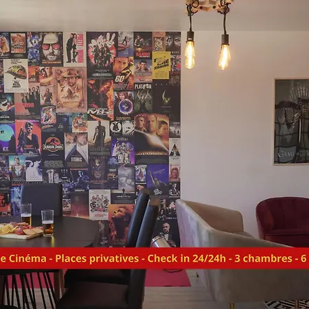 La Du 7eme Art - 6 Personnes - Havre Cosy *